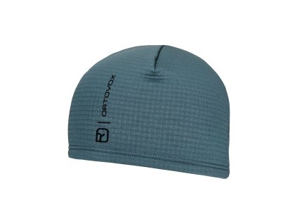 Čepice Ortovox Fleece Grid Beanie (Velikost Onesize, Barva Dark Arctic Grey)