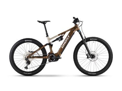 GHOST E-ASX Advanced Brown Bear/Stone Glossy - S (Varianta S)