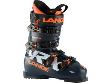 Lange RX 120 black blue/orange sjezdové boty (2020)