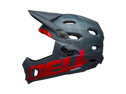 Cyklistická helma BELL Super DH Spherical - modrá
