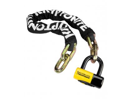Zámek na klíč KRYPTONITE New York FAHGETTABOUDIT Chain 1410 & NY Disc Lock