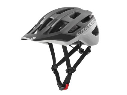 Helma CRATONI AllRace Anthracite/White Matt (Velikost 52-57 cm)