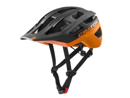 Helma CRATONI AllRace Black/Neon Orange Matt (Velikost 52-57 cm)
