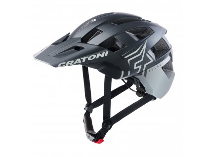 Helma CRATONI AllSet Pro Black/Grey Matt (Velikost 58-61 cm)