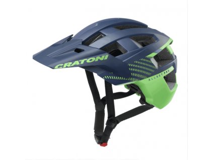 Dětská helma CRATONI AllSet Pro Blue/Green Matt