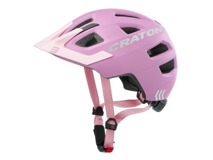 Dětská helma CRATONI Maxster Pro Blush/Rose Matt (Velikost 46-51 cm)
