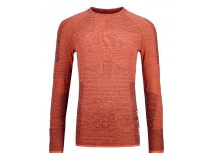 Dámské Termoprádlo Ortovox W's 230 Competition Long Sleeve (Barva Coral, Velikost XL)