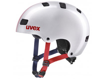 Dětská helma UVEX KID 3 - stříbrná
