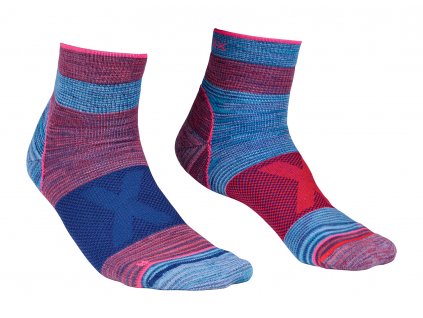 Dámské Ponožky Ortovox W's Alpinist Quarter Socks (Barva Hot Coral, Velikost 42-44)