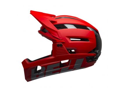 Cyklistická helma BELL Super Air R Spherical - červená