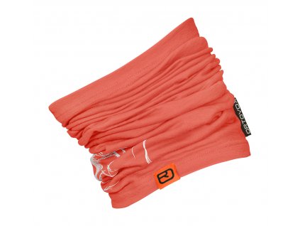 Límec Ortovox 120 Tec Logo Neckwarmer - růžový