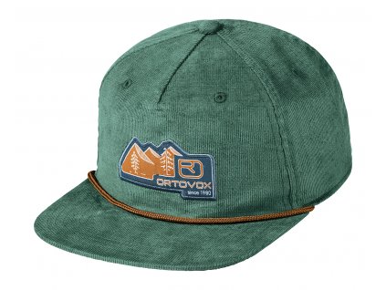 Kšiltovka Ortovox Vintage Badge Cap - zelená