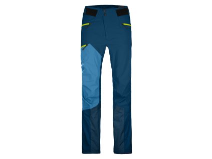 Pánské  Kalhoty Ortovox Westalpen 3L Pants - modré (Velikost XXL, Barva modrá)