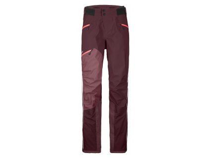 Dámské Kalhoty Ortovox W's Westalpen 3L Pants - červené