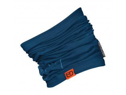 Límec Ortovox 120 Tec Logo Neckwarmer - modrý