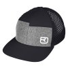 Kšiltovka Ortovox Logo Air Trucker Cap (Barva Black Raven)