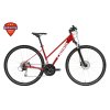 Dámské krosové kolo Pells CRONO 2 W 28" - červené (Velikost M)