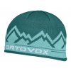 Čepice Ortovox Peak Beanie (Velikost Uni, Barva zelená)