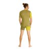 Termoprádlo Ortovox 185 Rock'n'Wool Short Sleeve (Velikost M, Barva šedá)