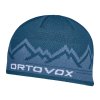 Čepice Ortovox Peak Beanie (Velikost Uni, Barva modrá)
