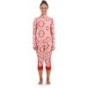 Merino triko MONS ROYALE CASCADE MERINO FLEX 200 MOCK NECK LS retro red nordtek (Velikost L)