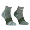 Pánské  Ponožky Ortovox Alpine Quarter Socks (Velikost 39/41, Barva zelená)