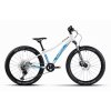 Dětské kolo GHOST Kato 24 Full Party Bright Blue/Pearl White Gloss