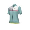Letní cyklistický dres ALÉ dámský ZIG ZAG PR-S (Velikost XXS)