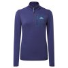 Dámský Fleece Mountain Equipment W's Lumiko Zip T (Barva Medieval Blue, Velikost L)