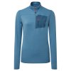 Dámský Fleece Mountain Equipment W's Lumiko Zip T (Barva Medieval Blue, Velikost L)