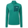 Dámský Fleece Mountain Equipment W's Lumiko Zip T (Barva Spruce/Deep Green, Velikost S)