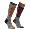 Pánské  Ponožky Ortovox Freeride Long Socks Men's (Velikost 42-44 EU, Barva Clay Orange)