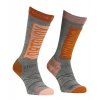 Dámské Ponožky Ortovox Freeride Long Socks Women's (Velikost 35-38 EU, Barva Autumn Leaves)