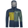 Pánská Bunda Ortovox 3L Deep Shell Jacket Men's (Velikost L, Barva Wild Herbs)