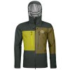 Pánská Bunda Ortovox 3L Deep Shell Jacket Men's (Velikost L, Barva Wild Herbs)