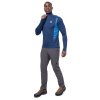 Pánské  Tričko Mountain Equipment Ignis Long Sleeve Zip T-shirt Men's (Velikost S, Barva Majolica/Alto Blue)