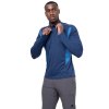 Pánské  Tričko Mountain Equipment Ignis Long Sleeve Zip T-shirt Men's (Velikost S, Barva Majolica/Alto Blue)