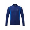 Pánské  Tričko Mountain Equipment Ignis Long Sleeve Zip T-shirt Men's (Velikost S, Barva Majolica/Alto Blue)