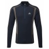 Pánské  Tričko Mountain Equipment Ignis Long Sleeve Zip T-shirt Men's (Velikost S, Barva Majolica/Alto Blue)