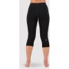 Legíny MONS ROYALE CASCADE MERINO BASE LAYER 3/4 LEGGING WMNS black (Velikost S)