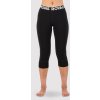 Legíny MONS ROYALE CASCADE MERINO BASE LAYER 3/4 LEGGING WMNS black (Velikost S)