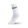 Barebarics - Barefootové ponožky - Crew - White - Big logo (Velikost 43-46)