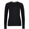Triko MONS ROYALE OLYMPUS MERINO BASE LAYER LONG SLEEVE WMNS black (Velikost M)