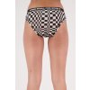Merino kalhotky MONS ROYALE FOLO BRIEF WMNS checkers (Velikost S)