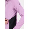 Merino mikina MONS ROYALE APPROACH MERINO SHIFT FLEECE HOOD WMNS orchid / black (Velikost L)