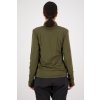 Merino mikina MONS ROYALE REDWOOD WIND JERSEY WMNS dark olive (Velikost L)