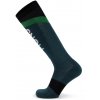 Merino ponožky MONS ROYALE ULTRA CUSHION MERINO SNOW SOCK evergreen / apple