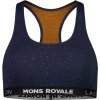 Merino podprsenka MONS ROYALE SIERRA SPORTS BRA WMNS midnight terrazzo / copper