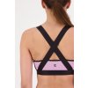 Merino podprsenka MONS ROYALE STELLA X-BACK BRA WMNS orchid / black
