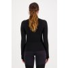 Merino triko MONS ROYALE CASCADE MERINO FLEX 200 MOCK NECK LS WMNS black